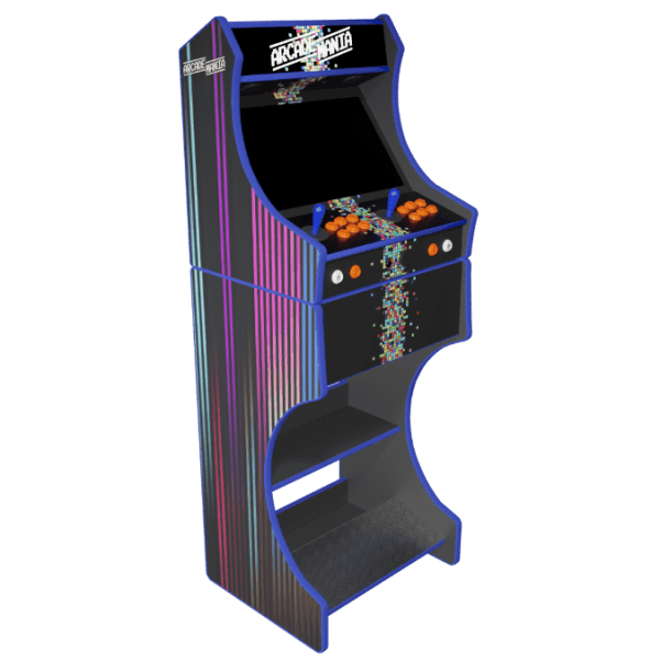 Arcade Machine With Arcade Mania V2 Artwork