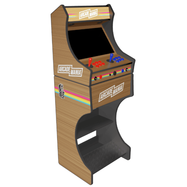 Classic Wood Artwork Arcade Machine