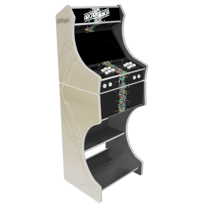 V1 artwork arcade machine