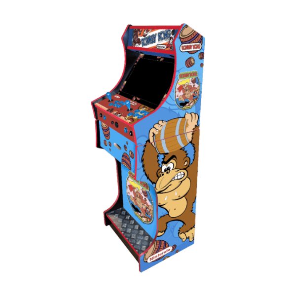Donkey Kong Arcade Machine From The Right