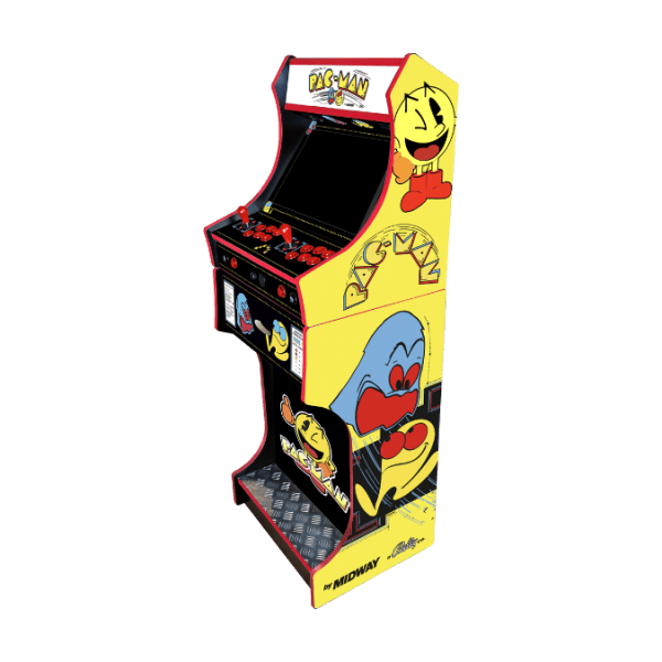 Pacman Arcade Machine Facing Left