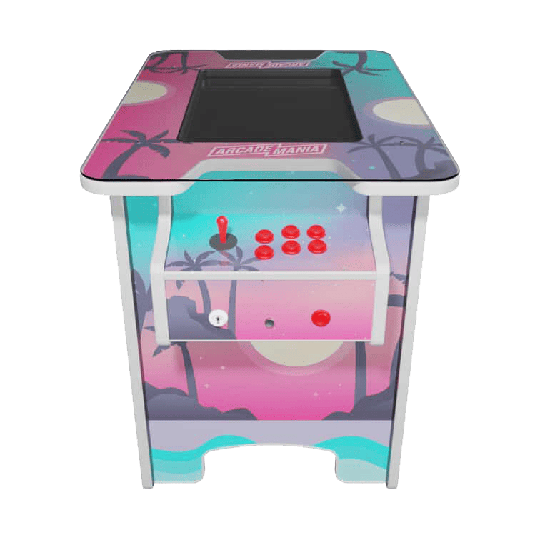 A Sip Hero Tabletop Arcade Machine.