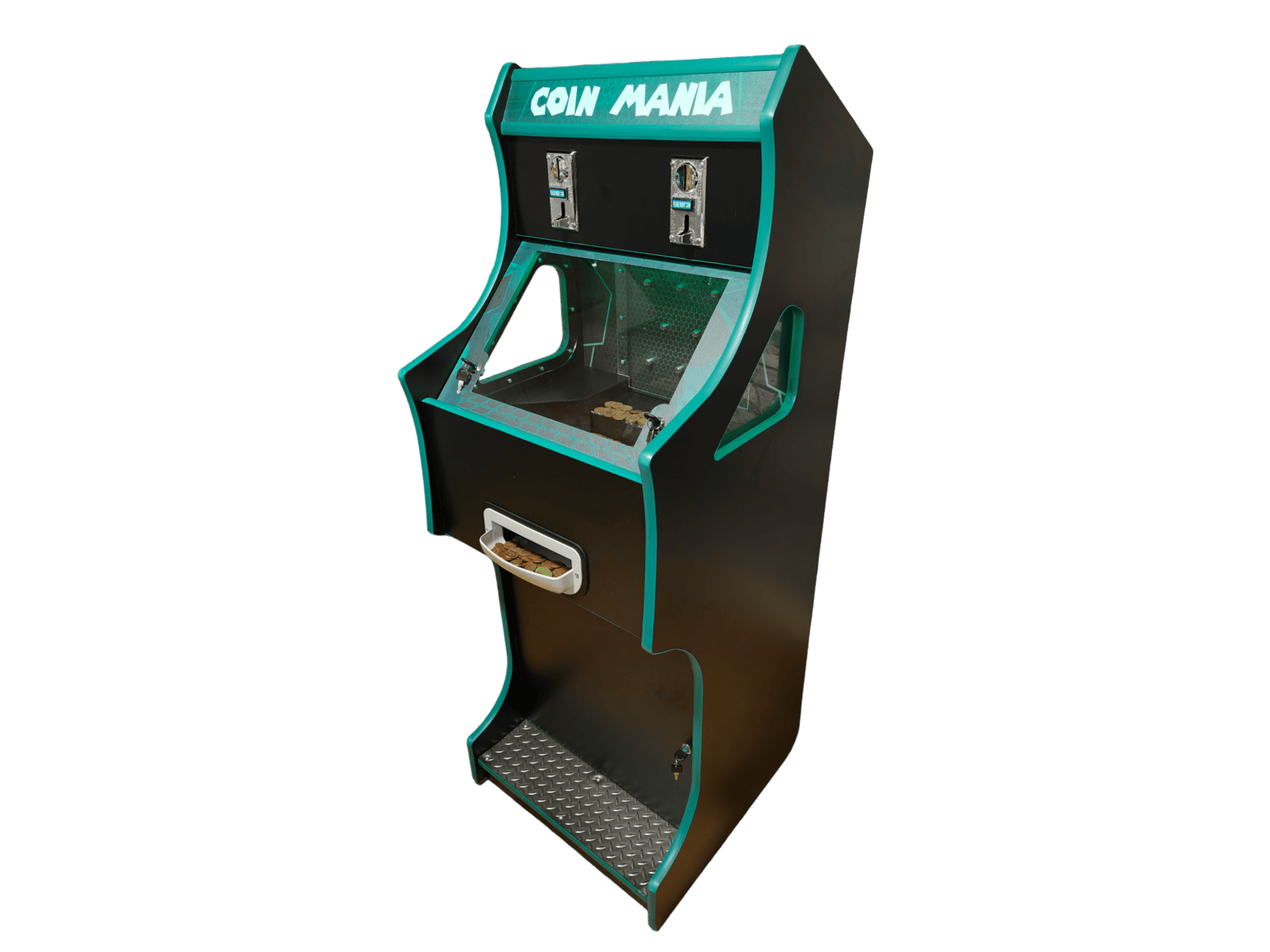 Coin Pusher Game Machine Side